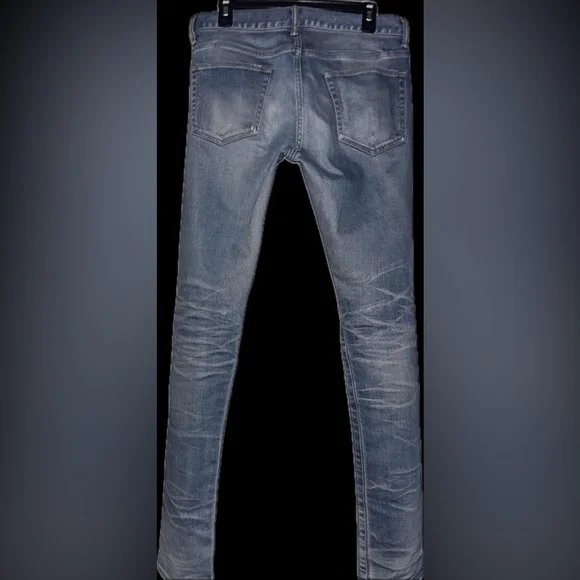 NWOT rare John Elliott 30x33.5” Japanese made selvedge denim jeans in cast 2 fit - Picture 8 of 16